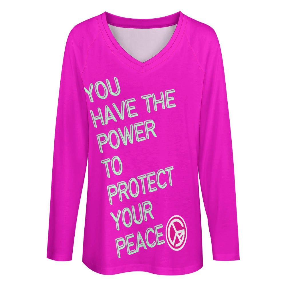 V-Neck Longsleeve