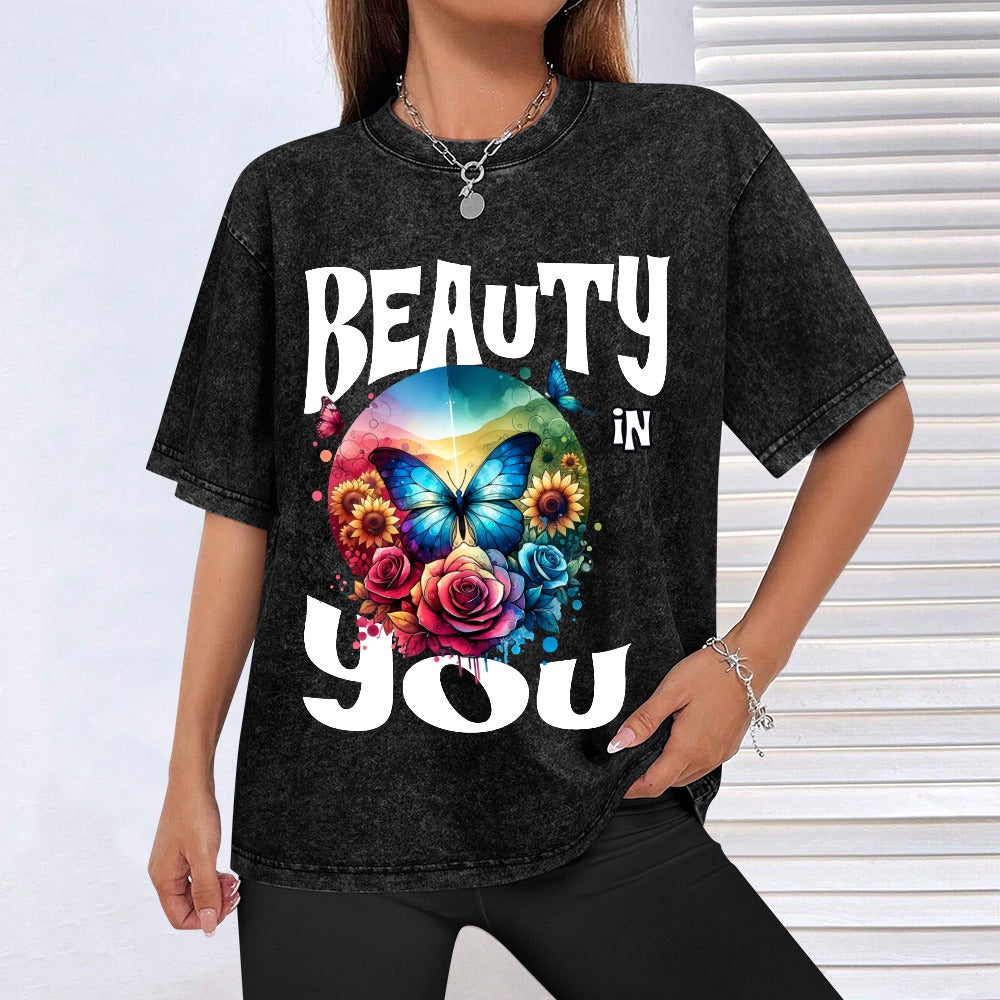 Kapow® vintage wash off T-shirt