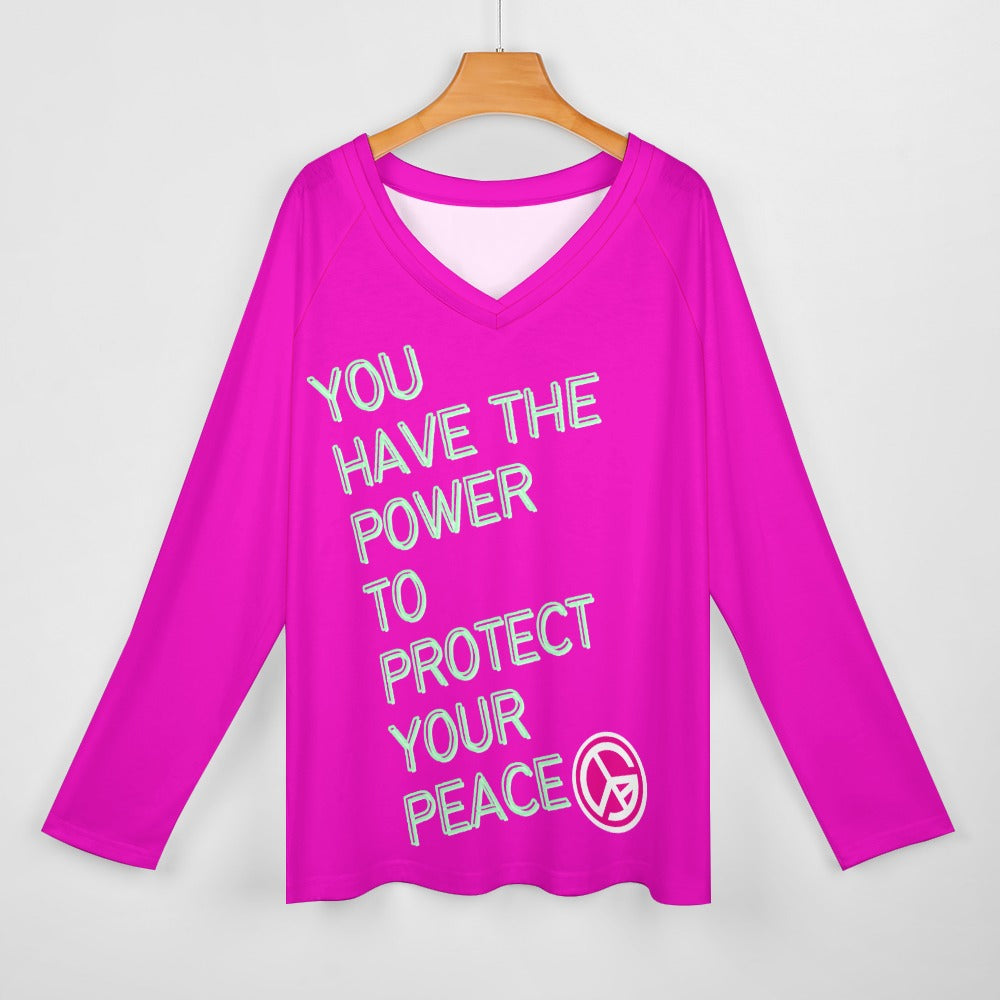 V-Neck Longsleeve