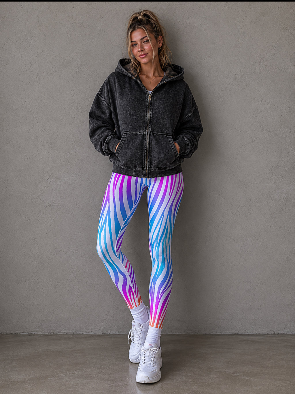 MOVE BEYOND LIMITS ZIP HOODIE