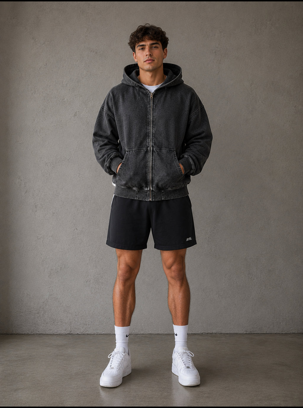MOVE BEYOND LIMITS ZIP HOODIE