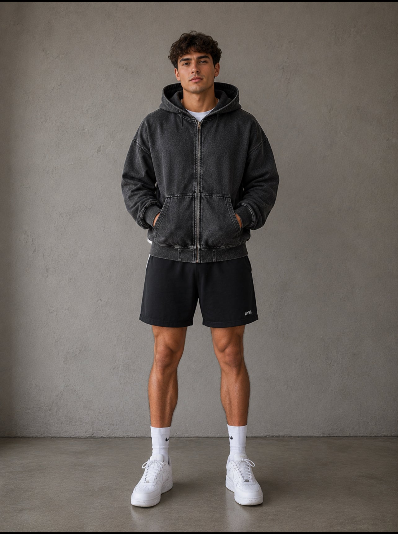 MOVE BEYOND LIMITS ZIP HOODIE