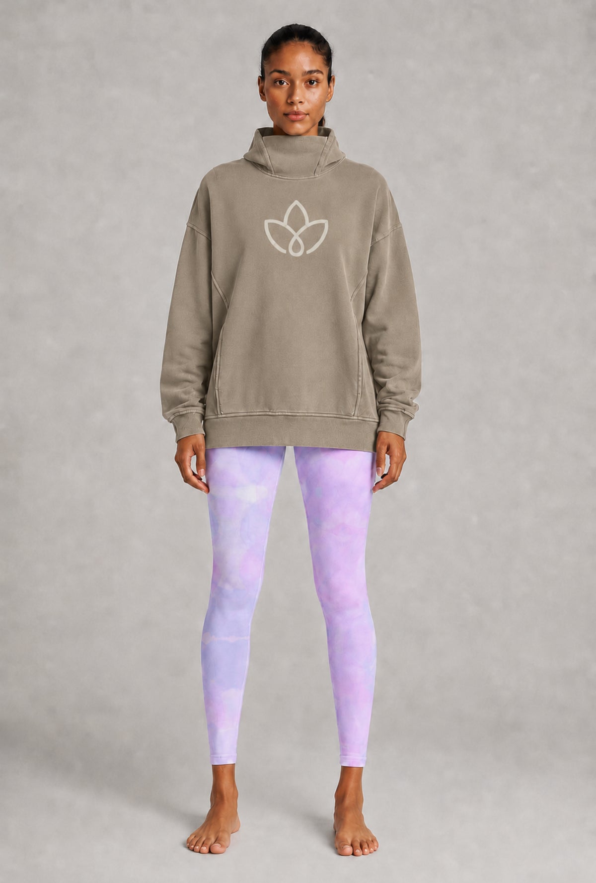 GynetiXx™ HEAVYWEIGHT TURTLENECK HOODIE