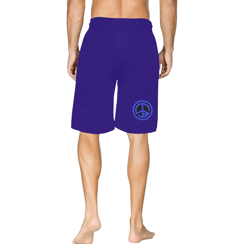 KAPOW® Basketball Shorts – Deep Blue