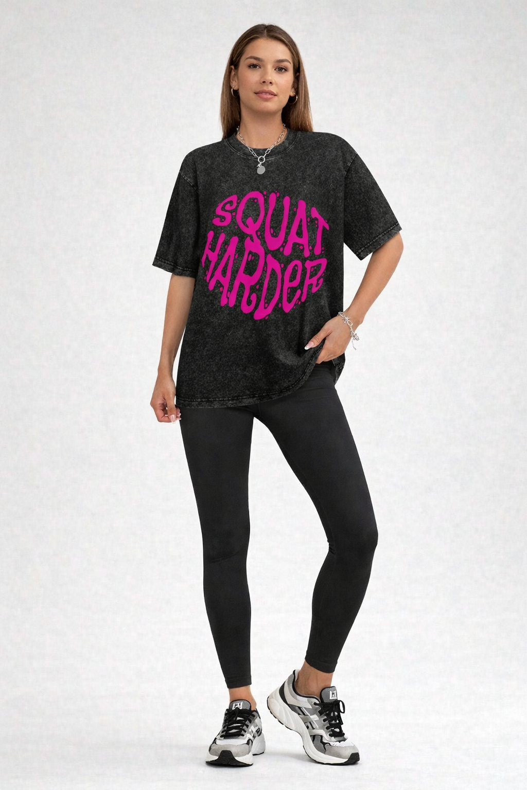 Kapow® Statement Tee – Squat Harder