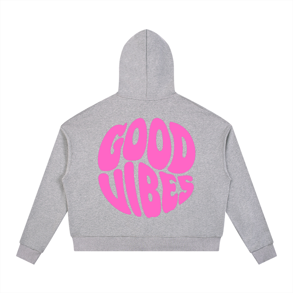 Oversized Hoodie – Good Vibes