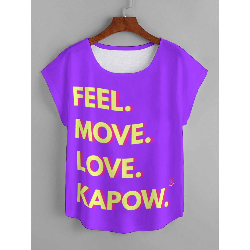 FEEL. MOVE. LOVE. KAPOW® – Classic Women’s T-Shirt (Plus Size)