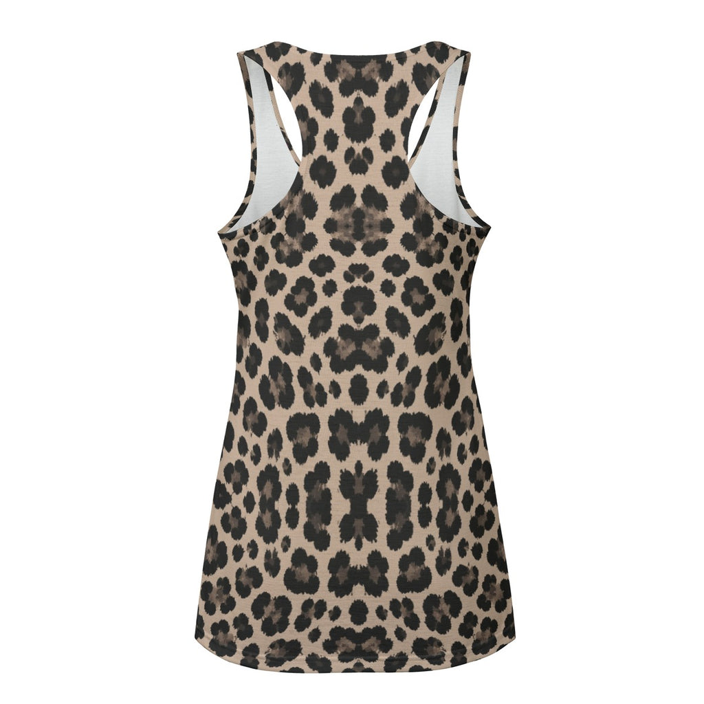 KAPOW® LEOPARD PRINT TANK TOP