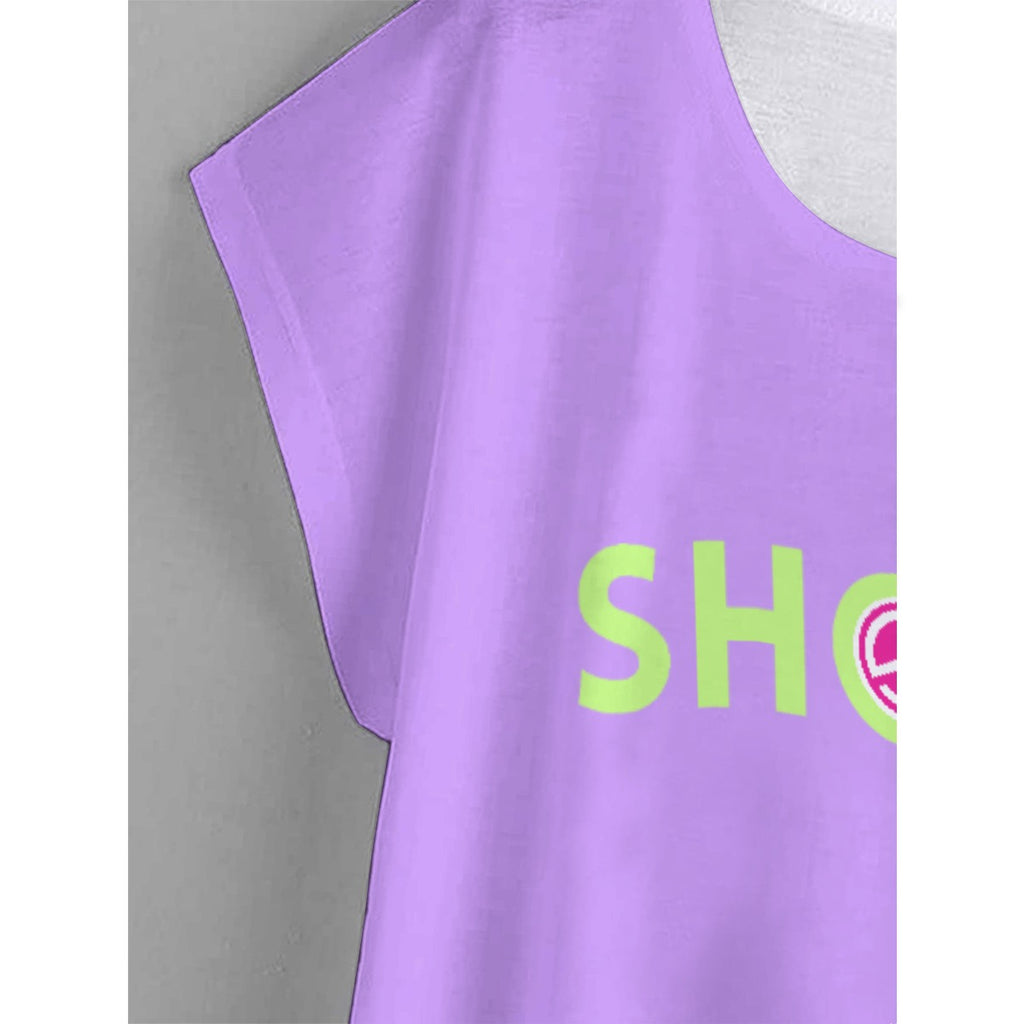 SHOW UP. – Women’s Curved  T-Shirt