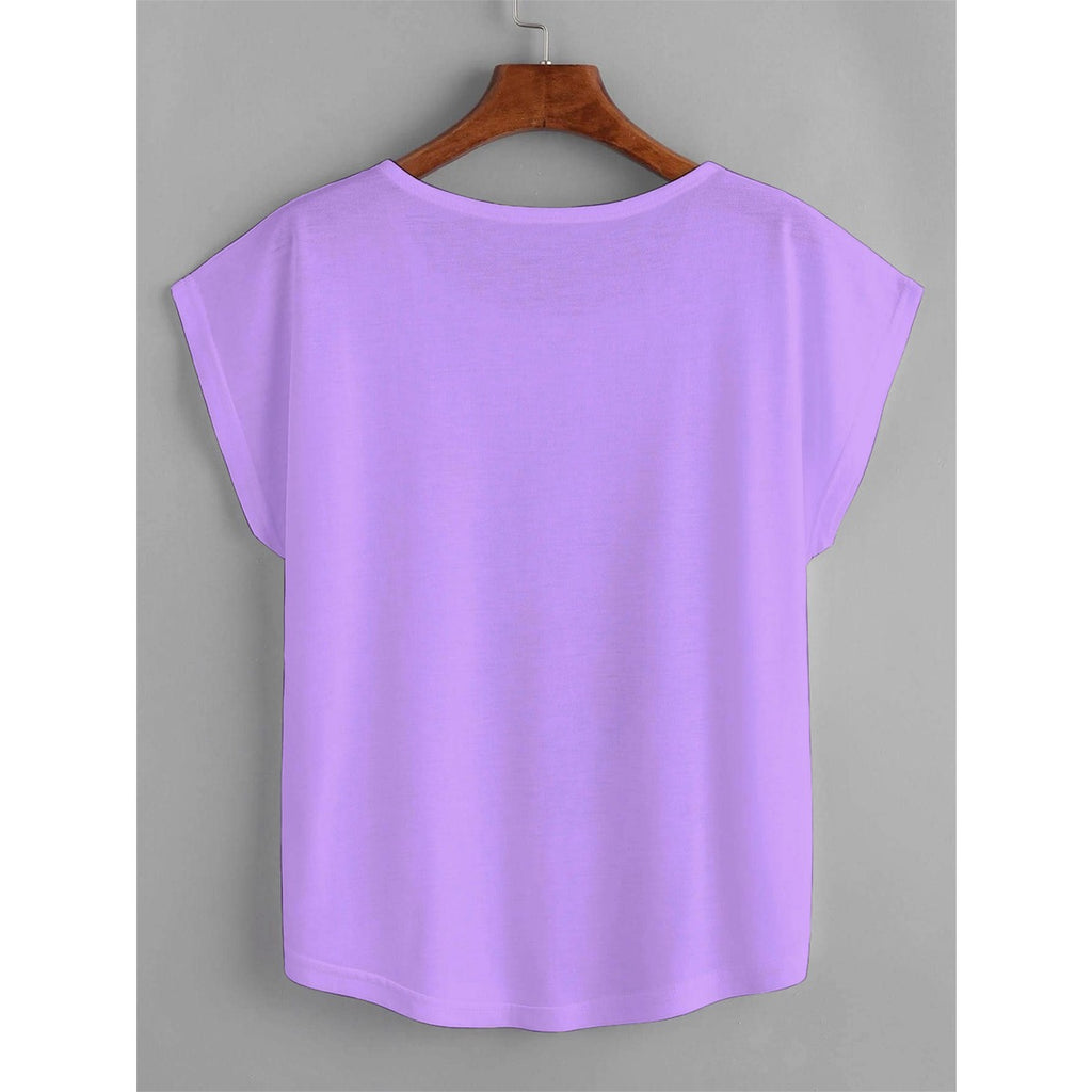SHOW UP. – Women’s Curved  T-Shirt