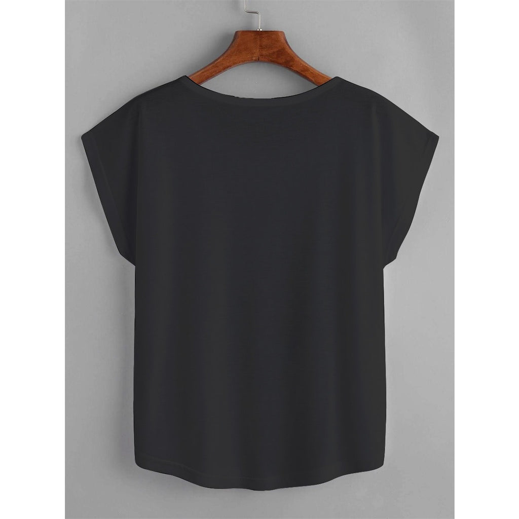 GynetiXx™ Classic Black Curve Tee