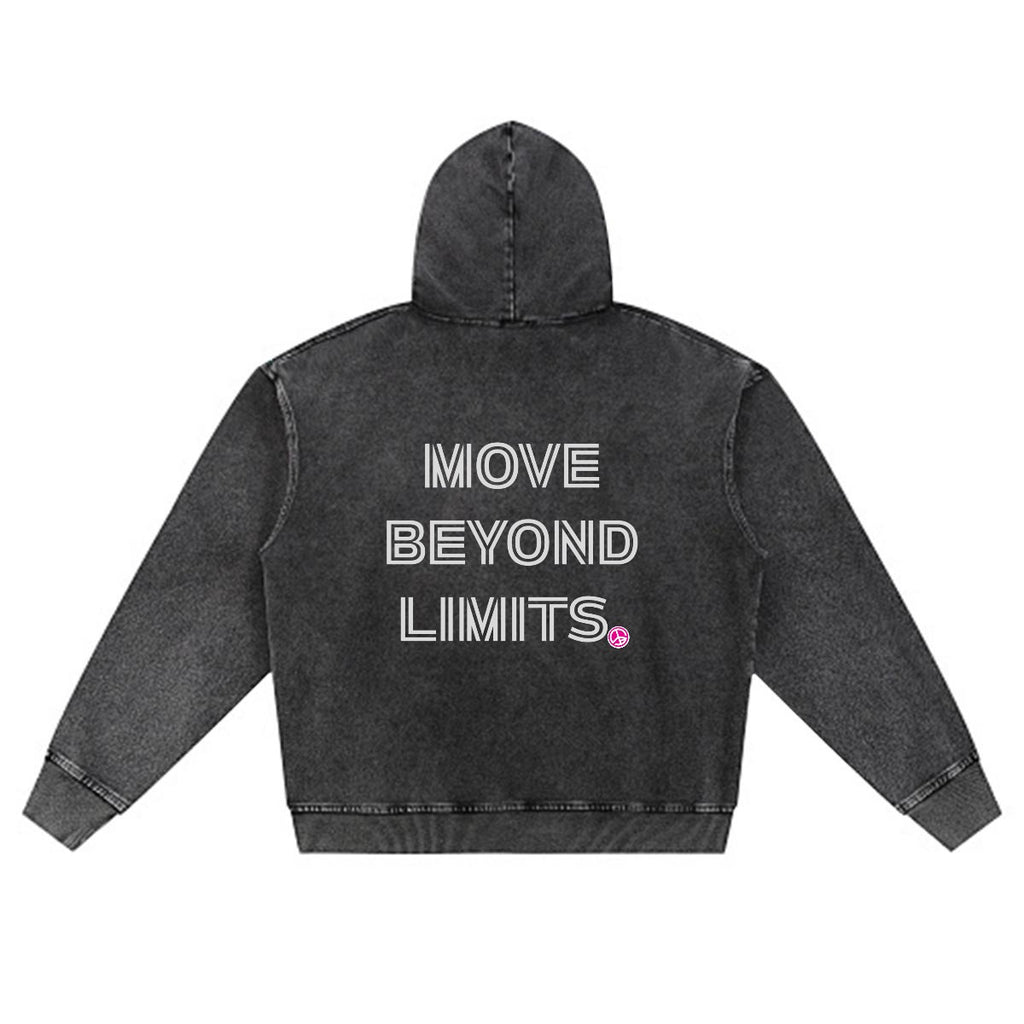 MOVE BEYOND LIMITS ZIP HOODIE
