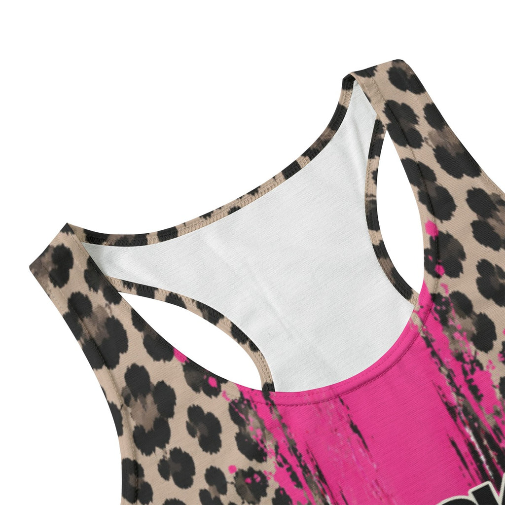 KAPOW® LEOPARD PRINT TANK TOP