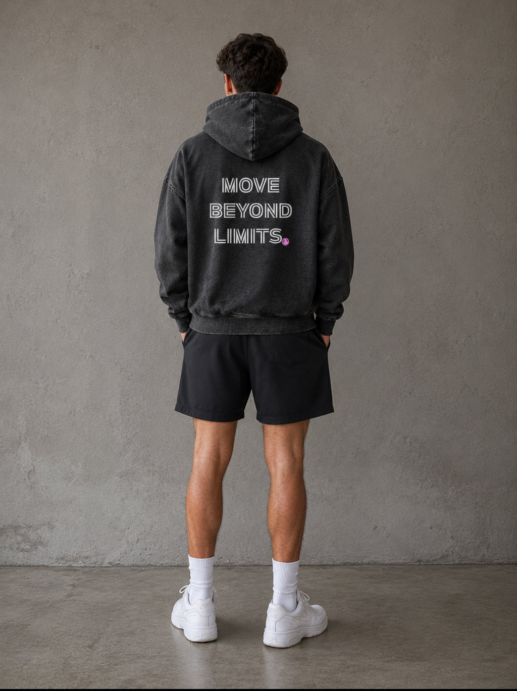 MOVE BEYOND LIMITS ZIP HOODIE