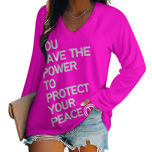 V-Neck Longsleeve