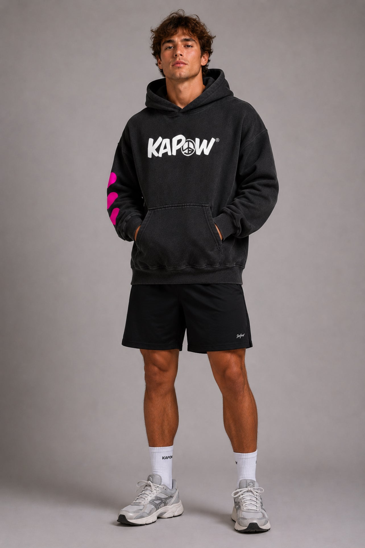 KAPOW® OVERSIZED VINTAGE HOODIE