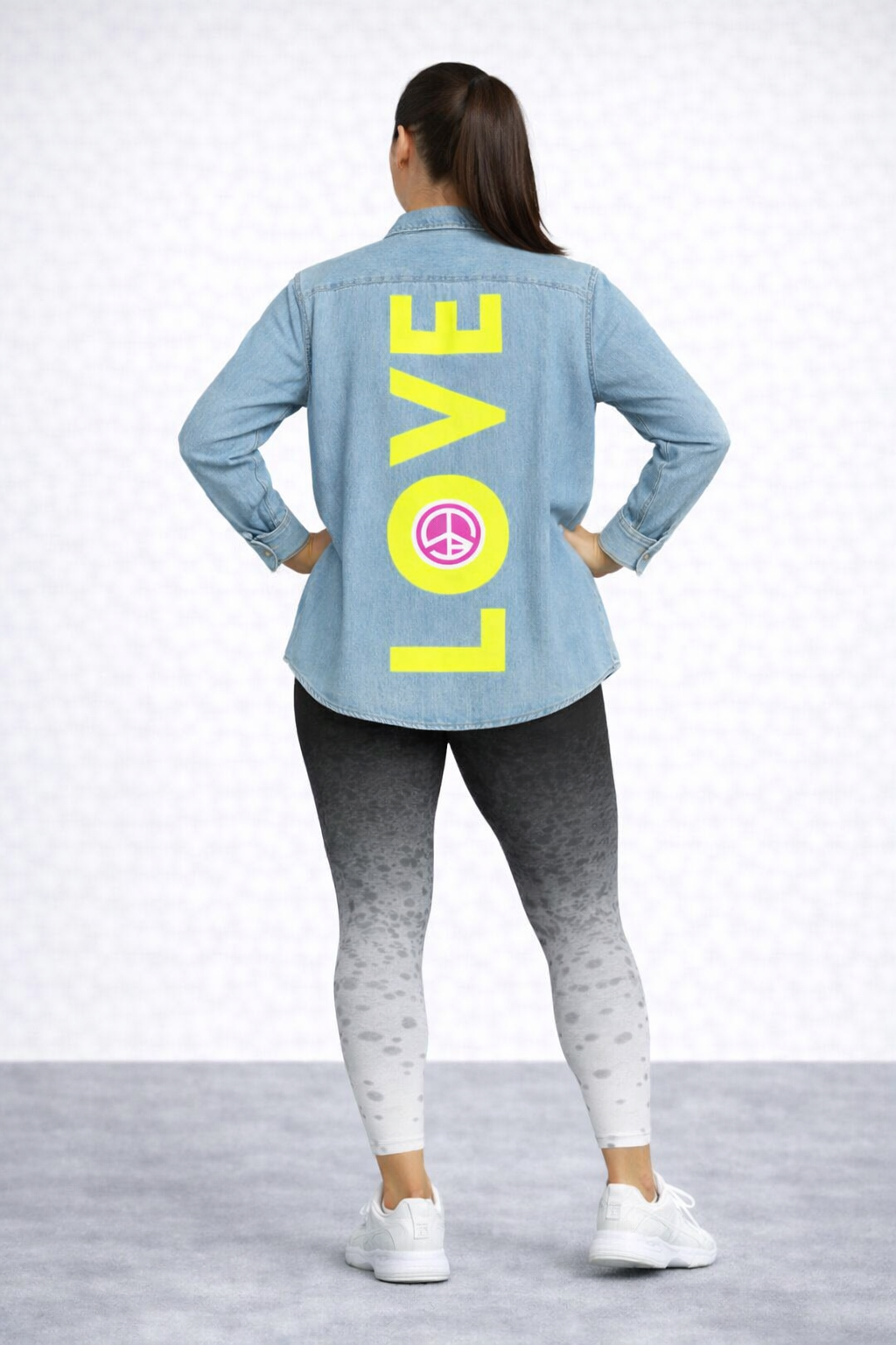 Kapow® LOVE Denim Shirt