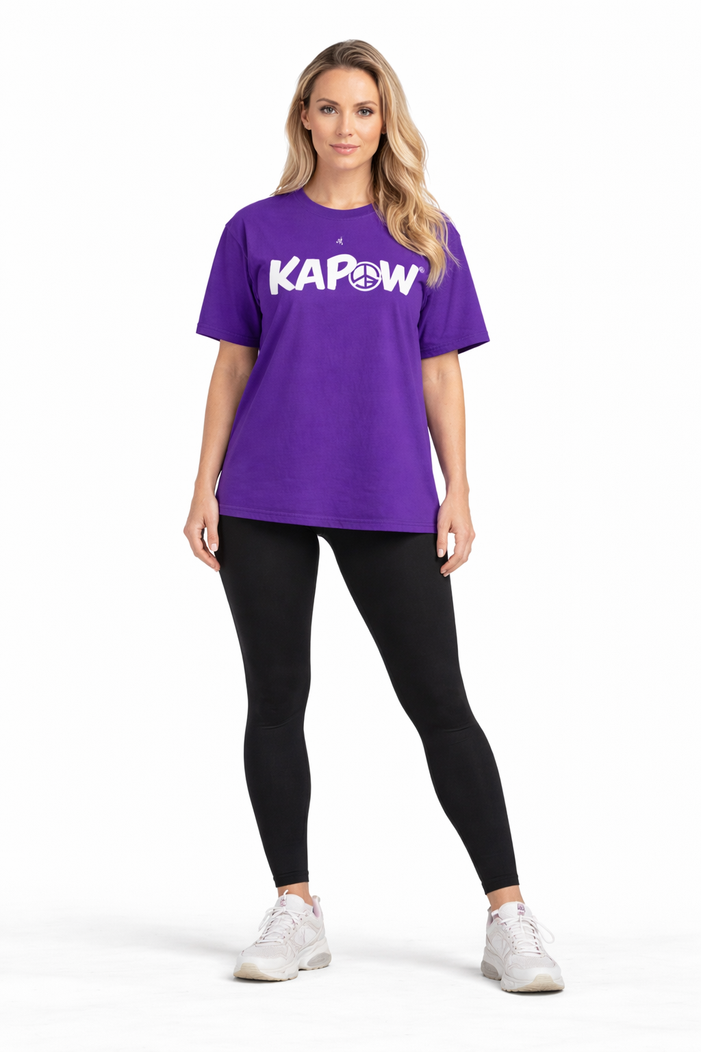 Kapow® Classic Basic Tee purple