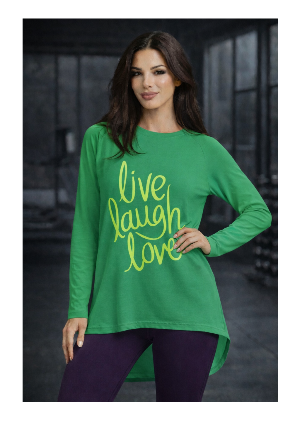 LIVE LAUGH LOVE Gradient Shirt