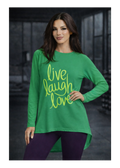 LIVE LAUGH LOVE Gradient Shirt
