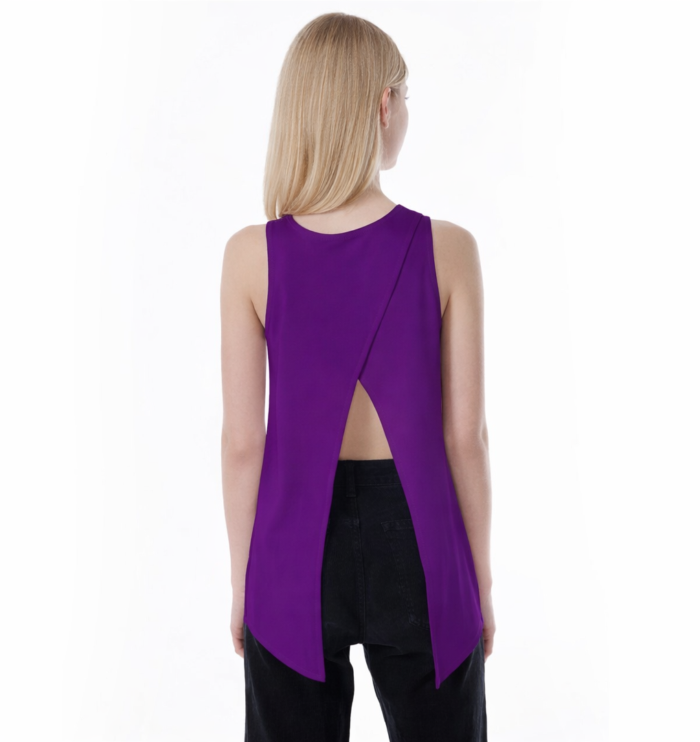 LOVE Back Split Tank