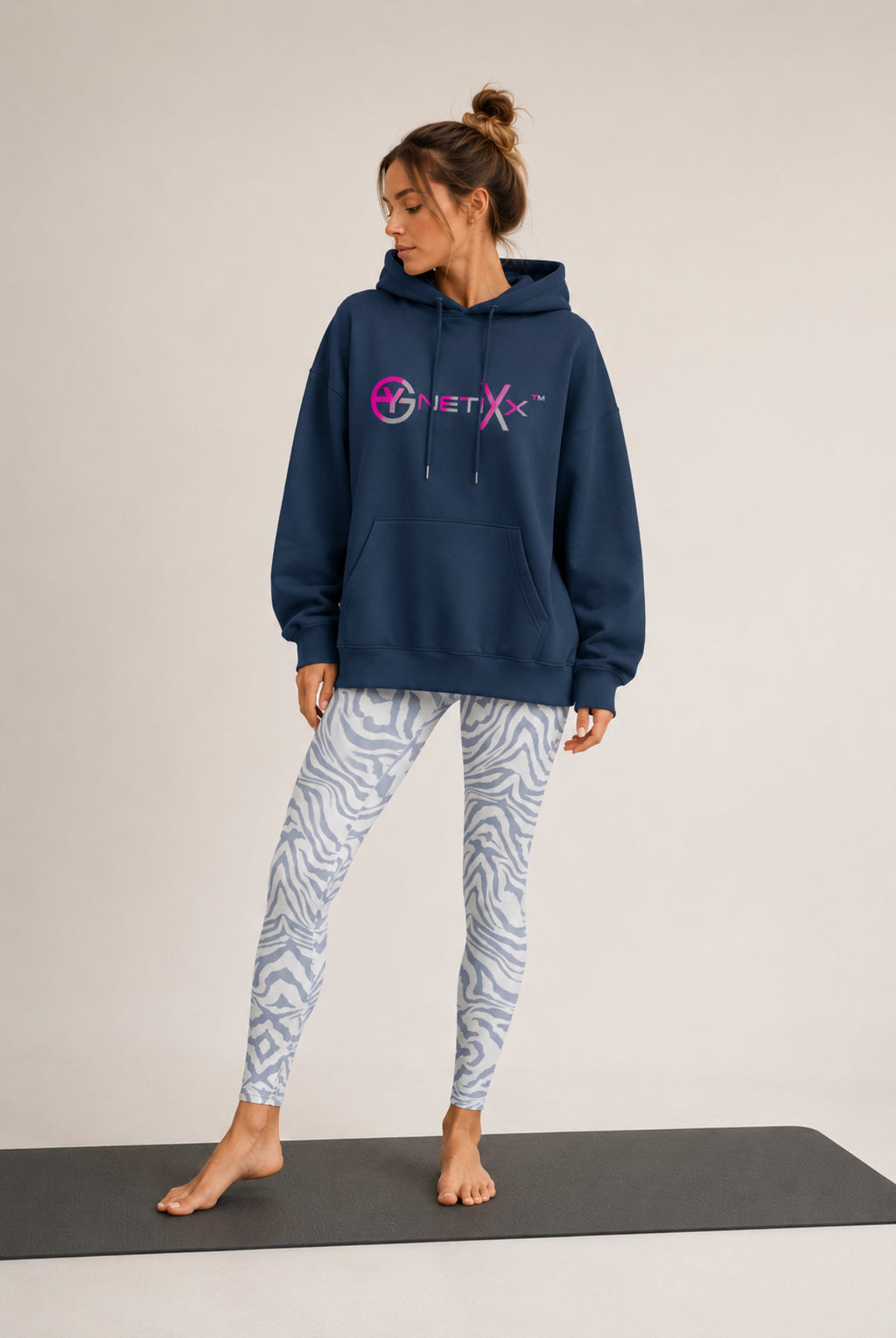 GYNETIXX™ ESSENTIAL HOODIE – DEEP FOREST