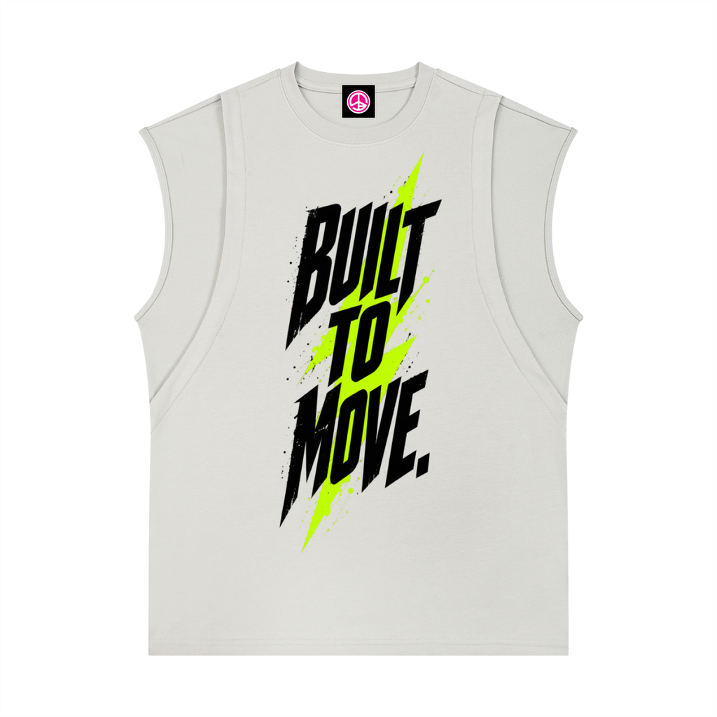 KAPOW® BUILT TO MOVE. Muscle Tee