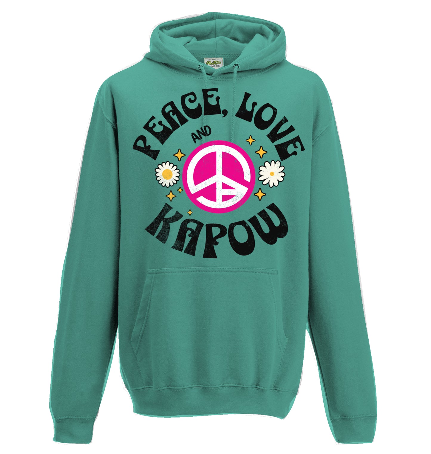 Kapow® College Hoodie Peace LOVE