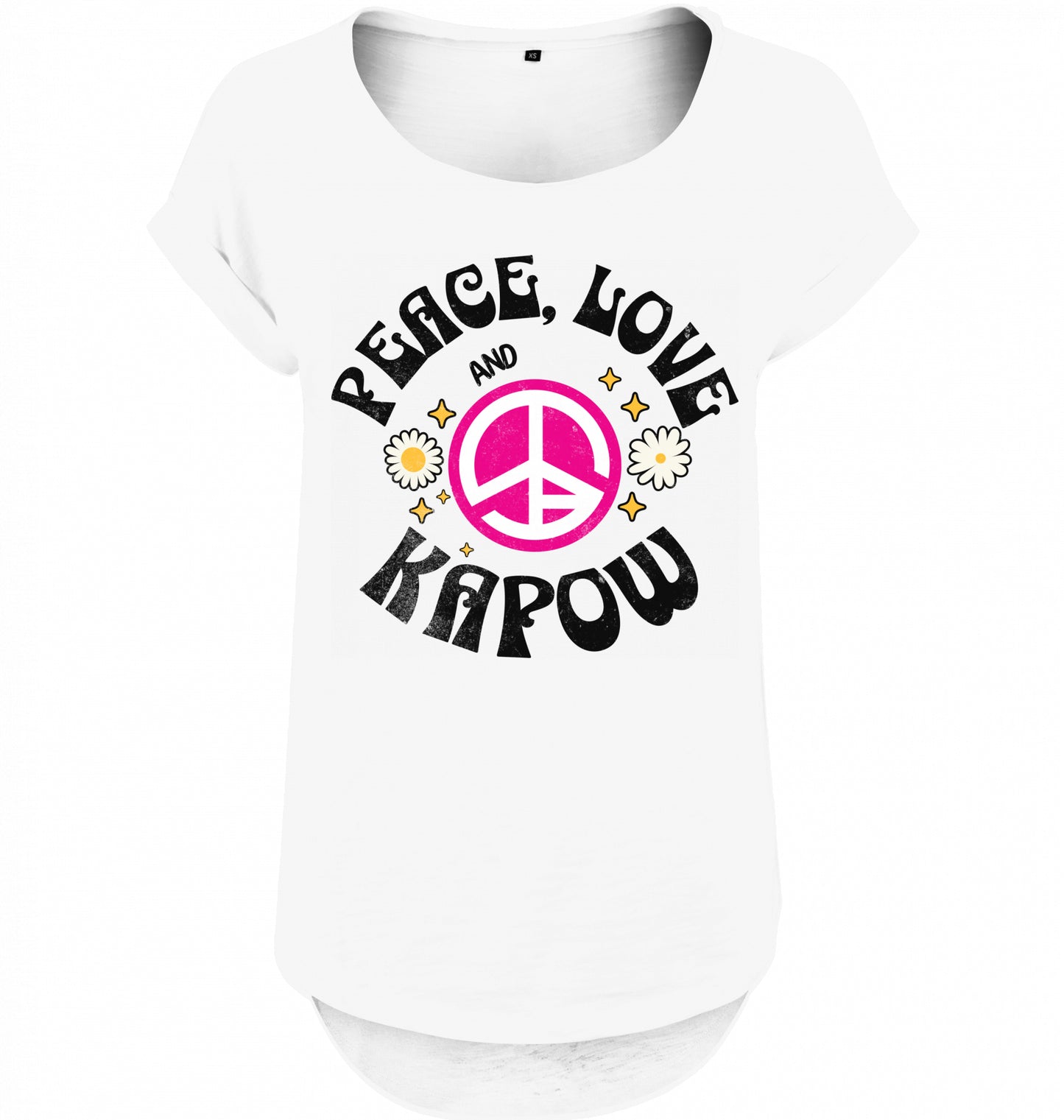 Kapow® Ladies long Slub Tee