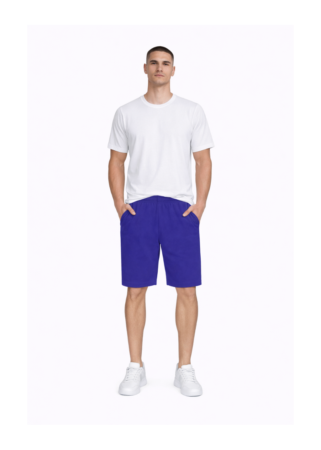 KAPOW® Basketball Shorts – Deep Blue