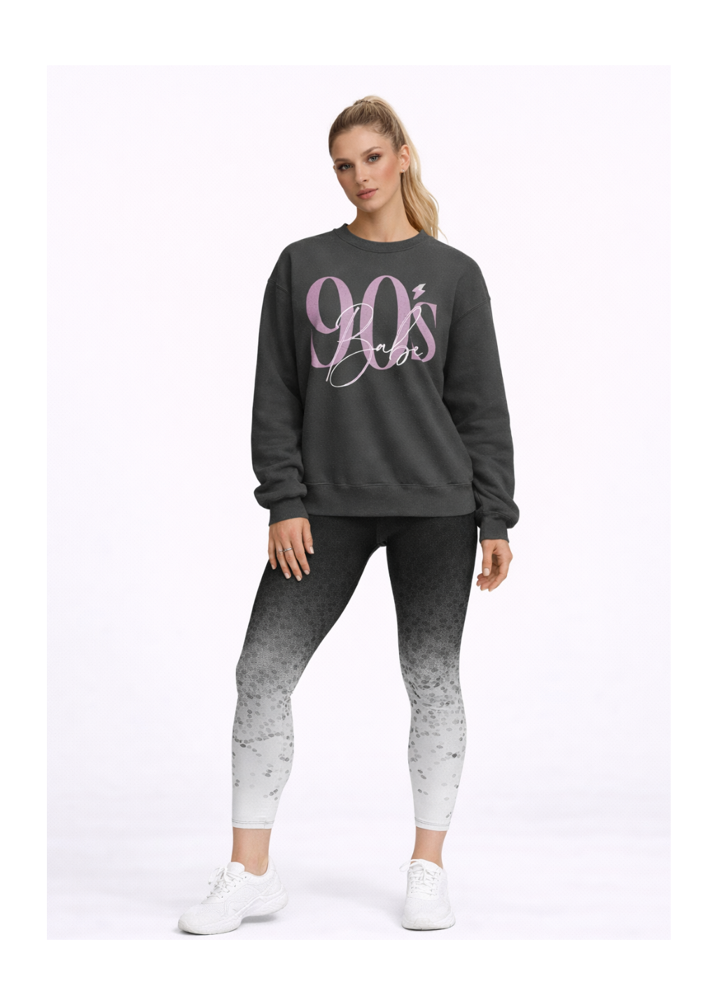 90s Babe Premium Sweatshirt