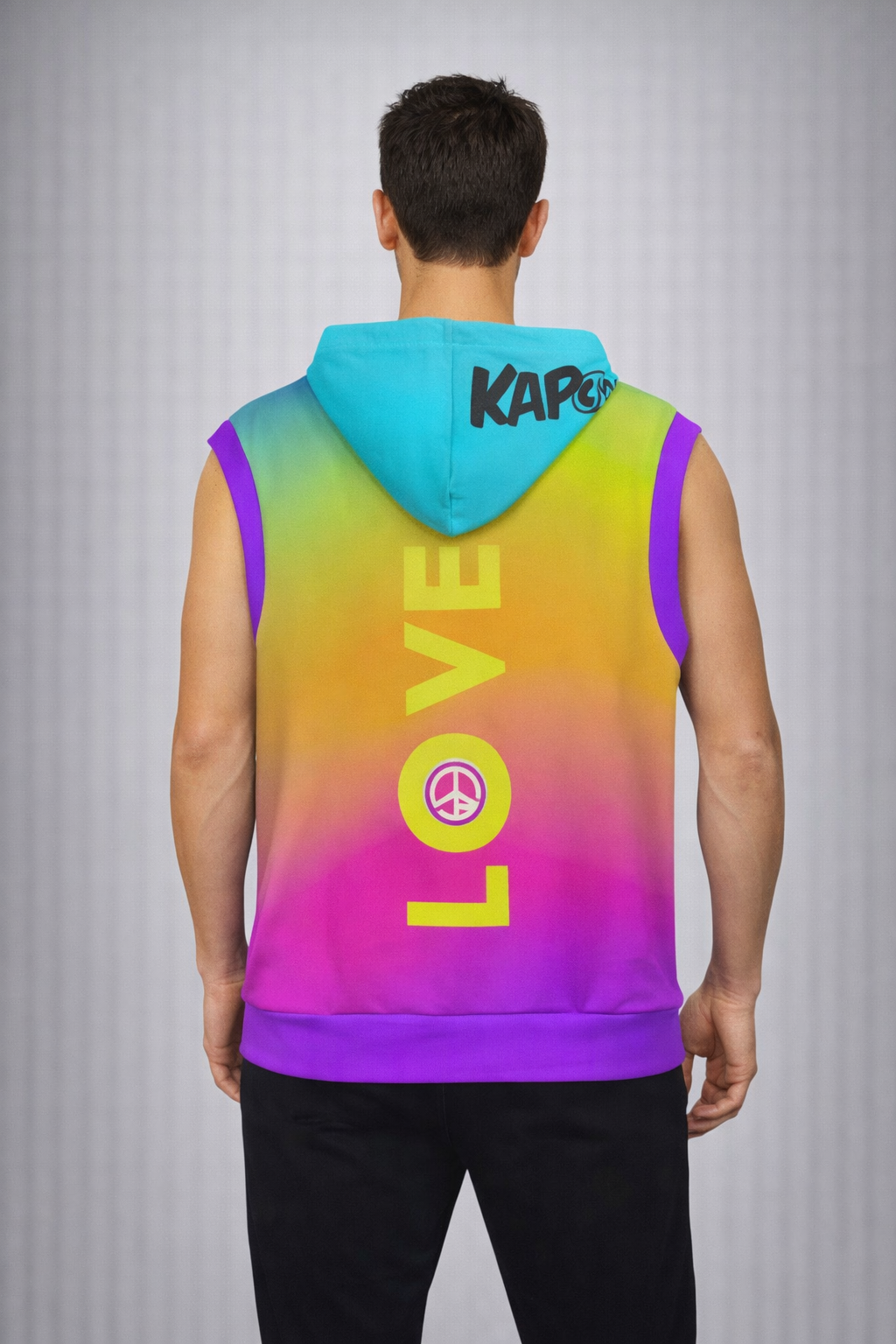 Kapow® Unisex Hooded Vest | 310GSM Cotton
