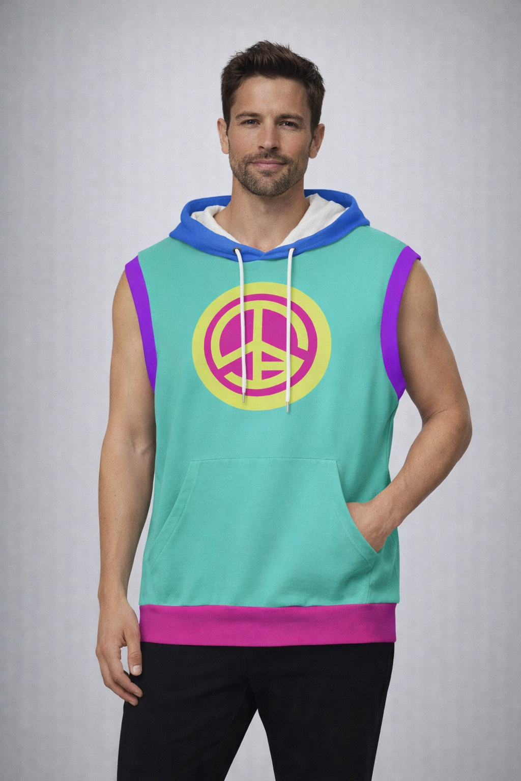 Kapow® Unisex Hooded Vest | 310GSM Cotton