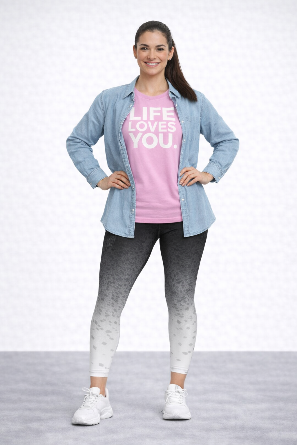 Kapow® LOVE Denim Shirt