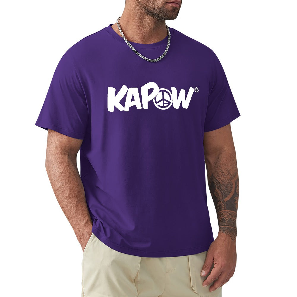 Kapow® Classic Basic Tee purple