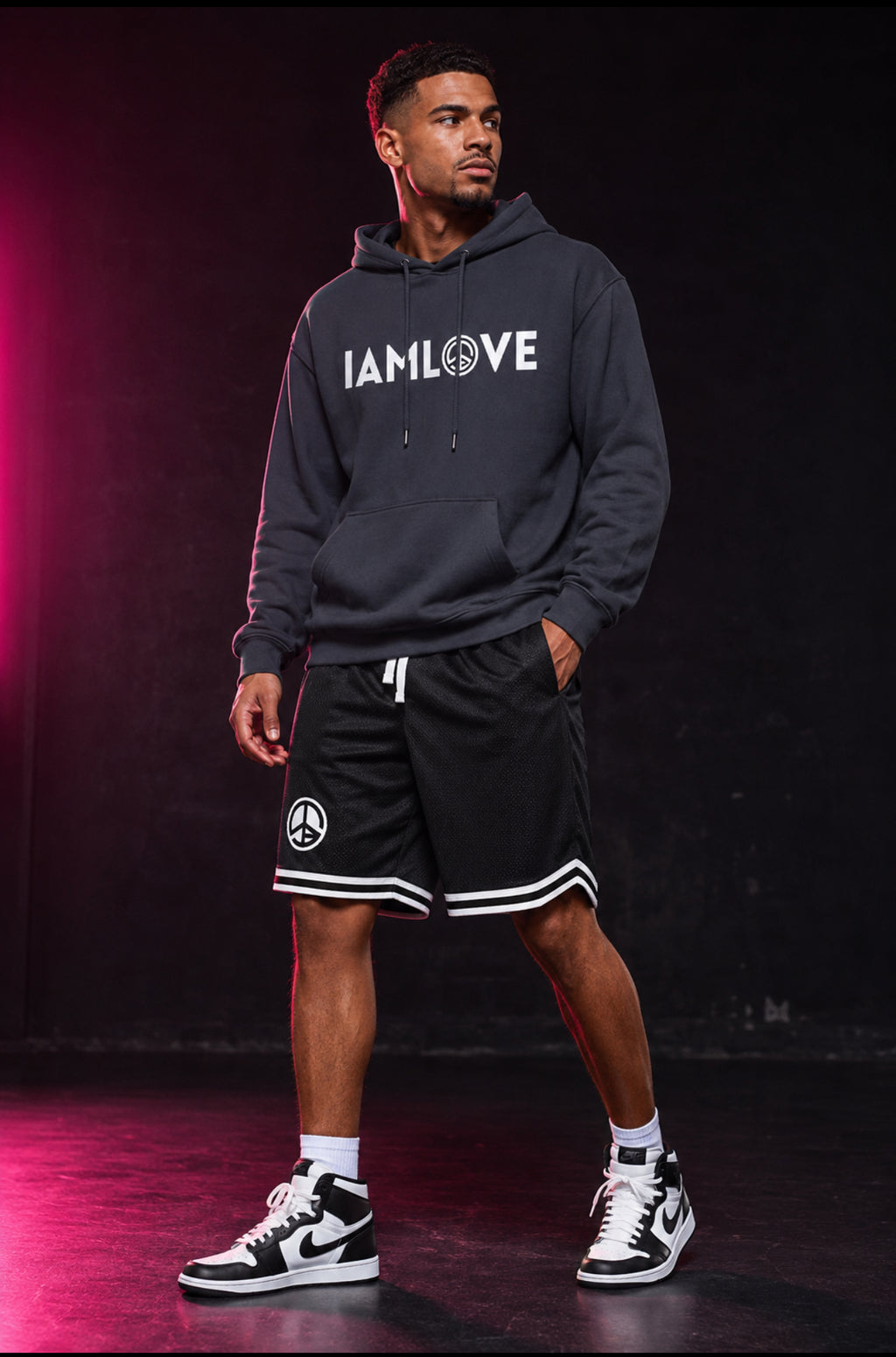 I AM LOVE — Cotton Hoodie