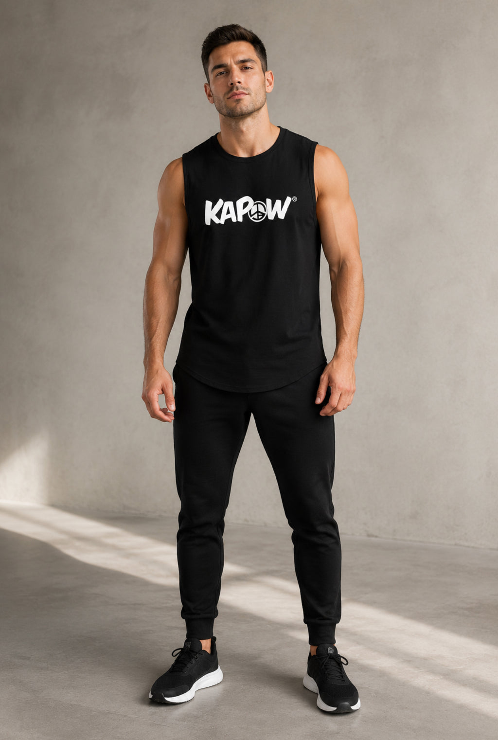 KAPOW® Classic Performance Tank – Black