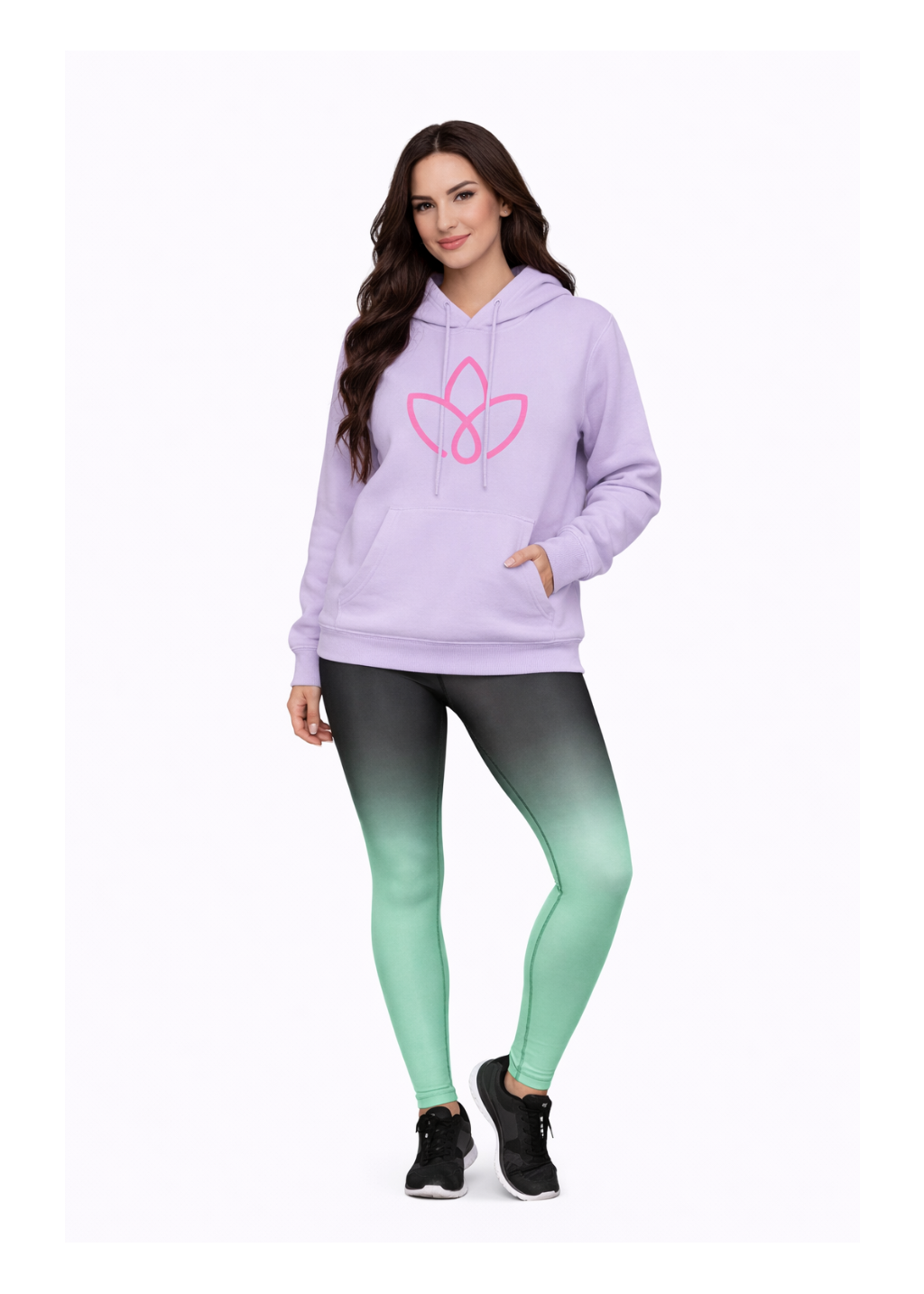 TRINITY FLOW Hoodie – Lilac