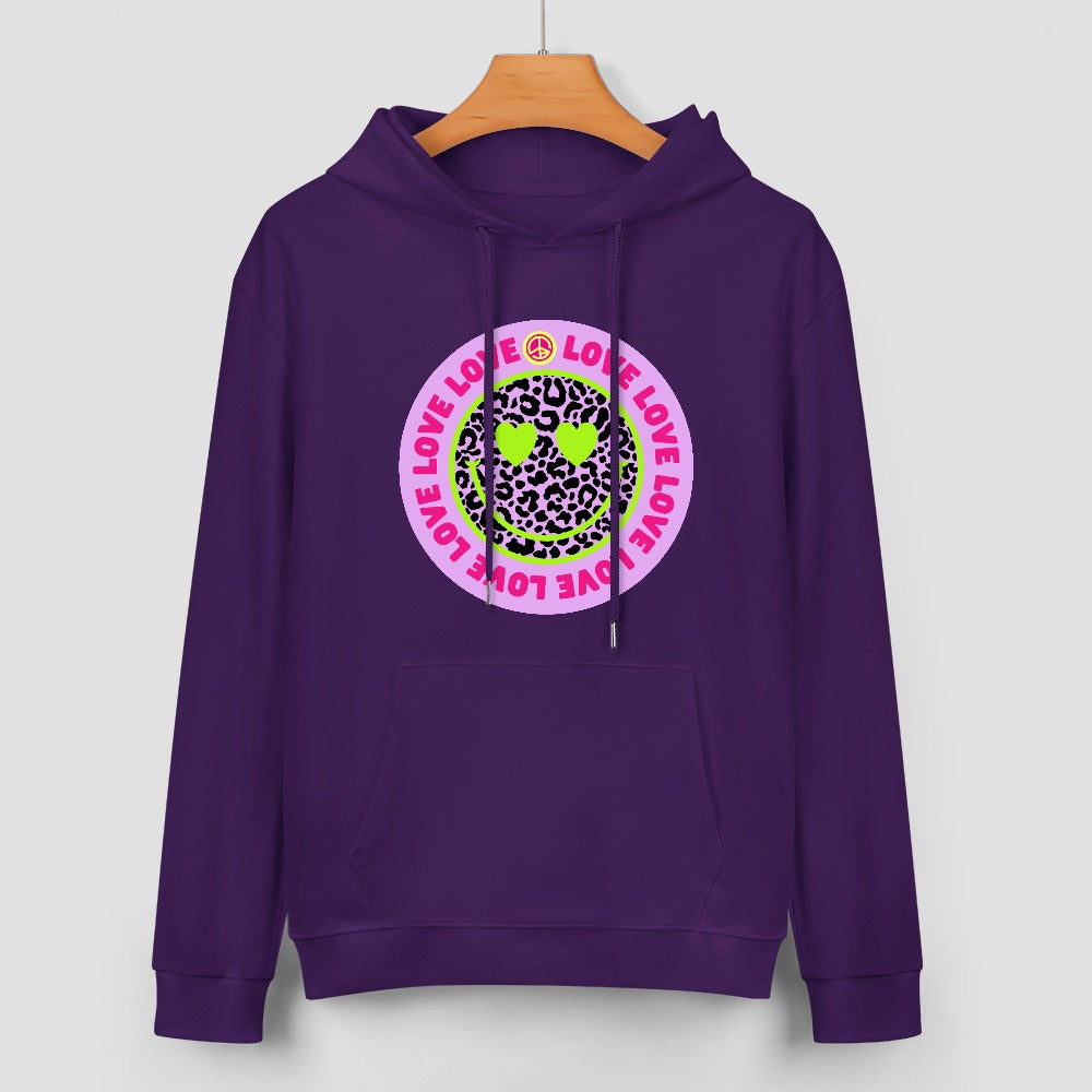 Kapow® Hoodie – Love Smiley Leo Edition