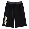 KAPOW® Unisex Shorts with Plaid Waistband