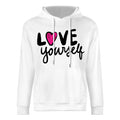 Kapow® Love yourself Statement Hoodie