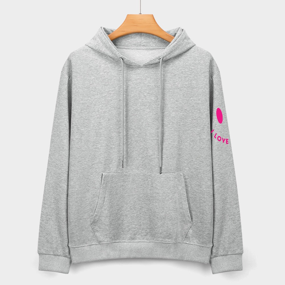Kapow® Oversized Love Heart Hoodie