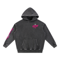 Snow Wash Fleece Oversize Hoodie