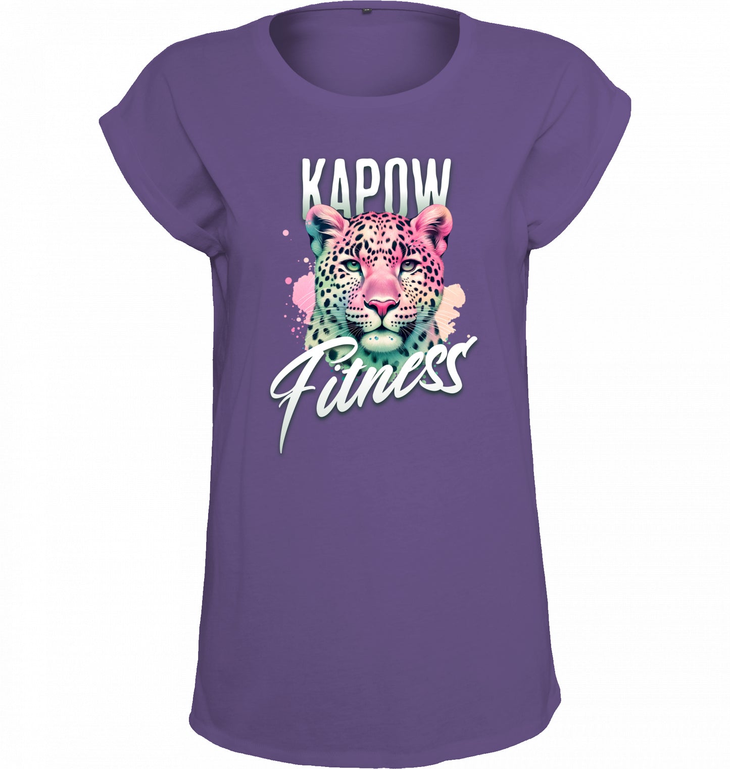 Kapow® Ladies extended Shoulder tee