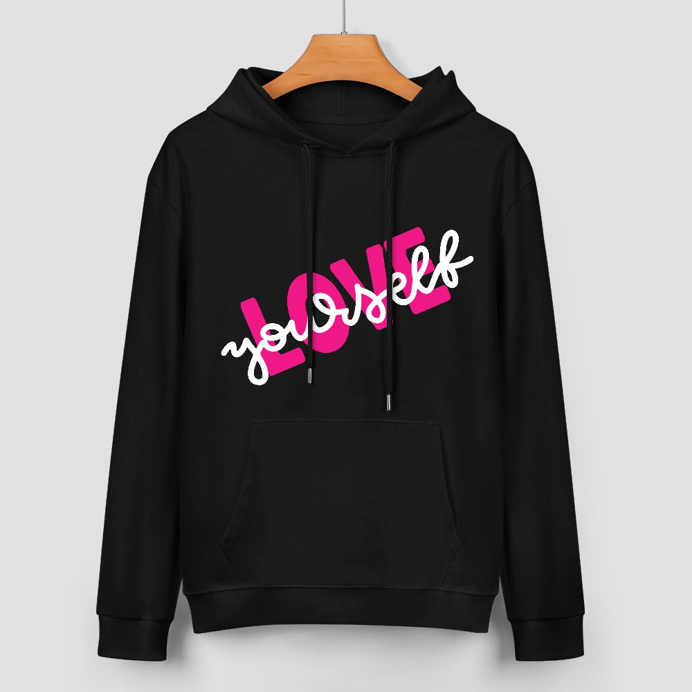 LOVE YOURSELF – Oversized Statement Hoodie