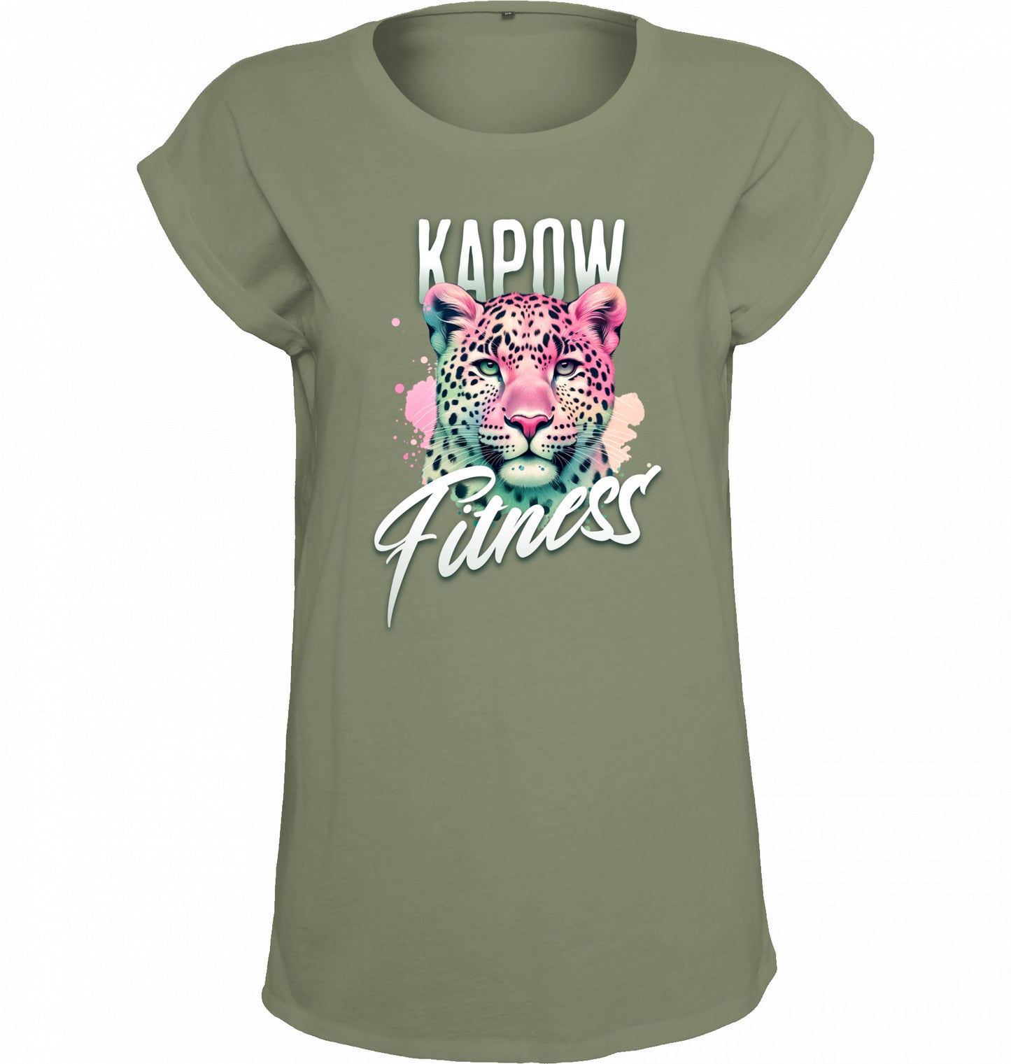 Kapow® Ladies extended Shoulder tee