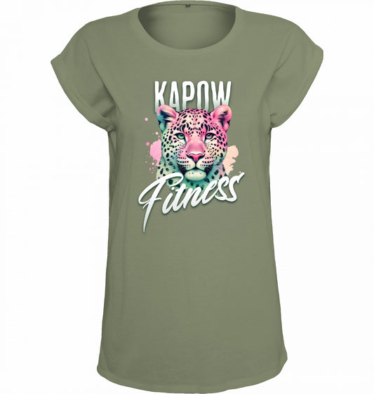 Kapow® Ladies extended Shoulder tee