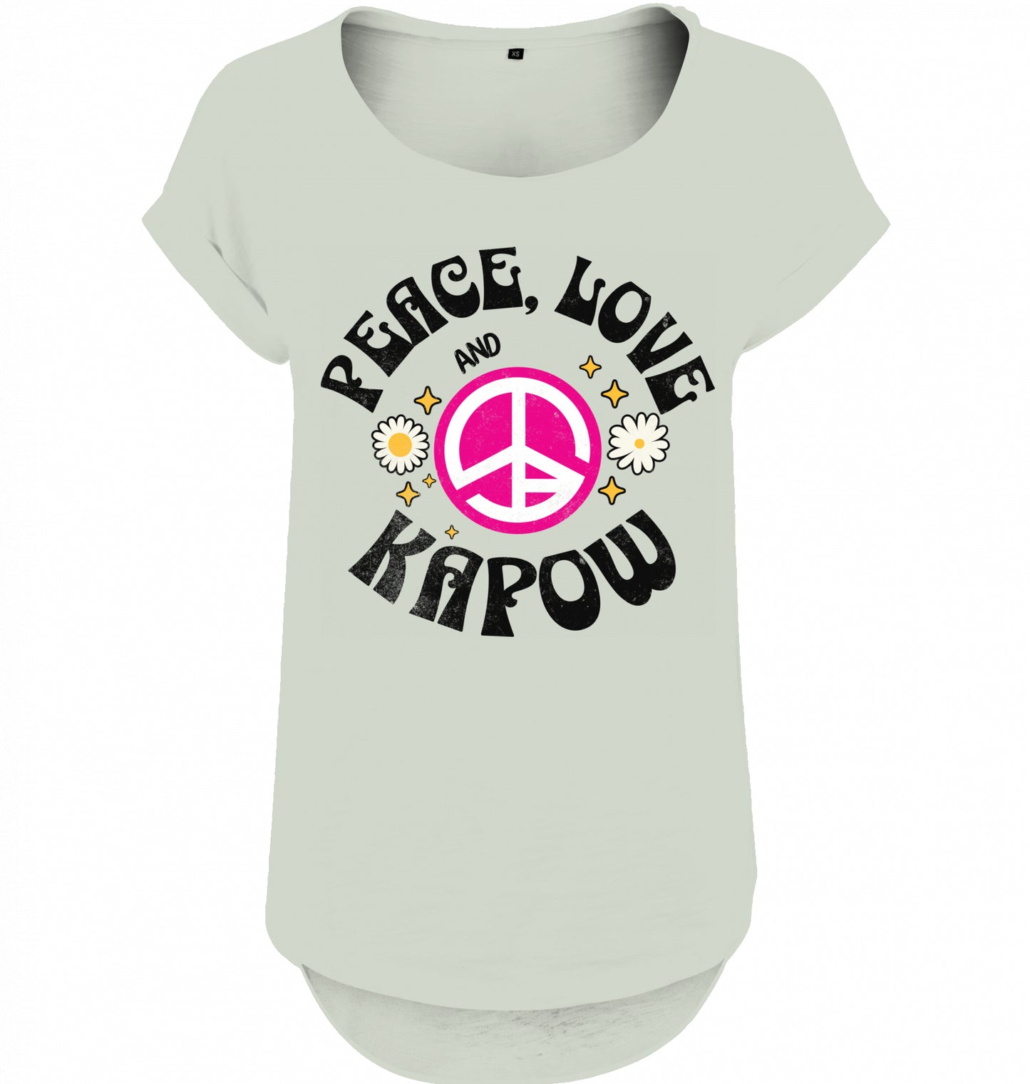 Kapow® Ladies long Slub Tee