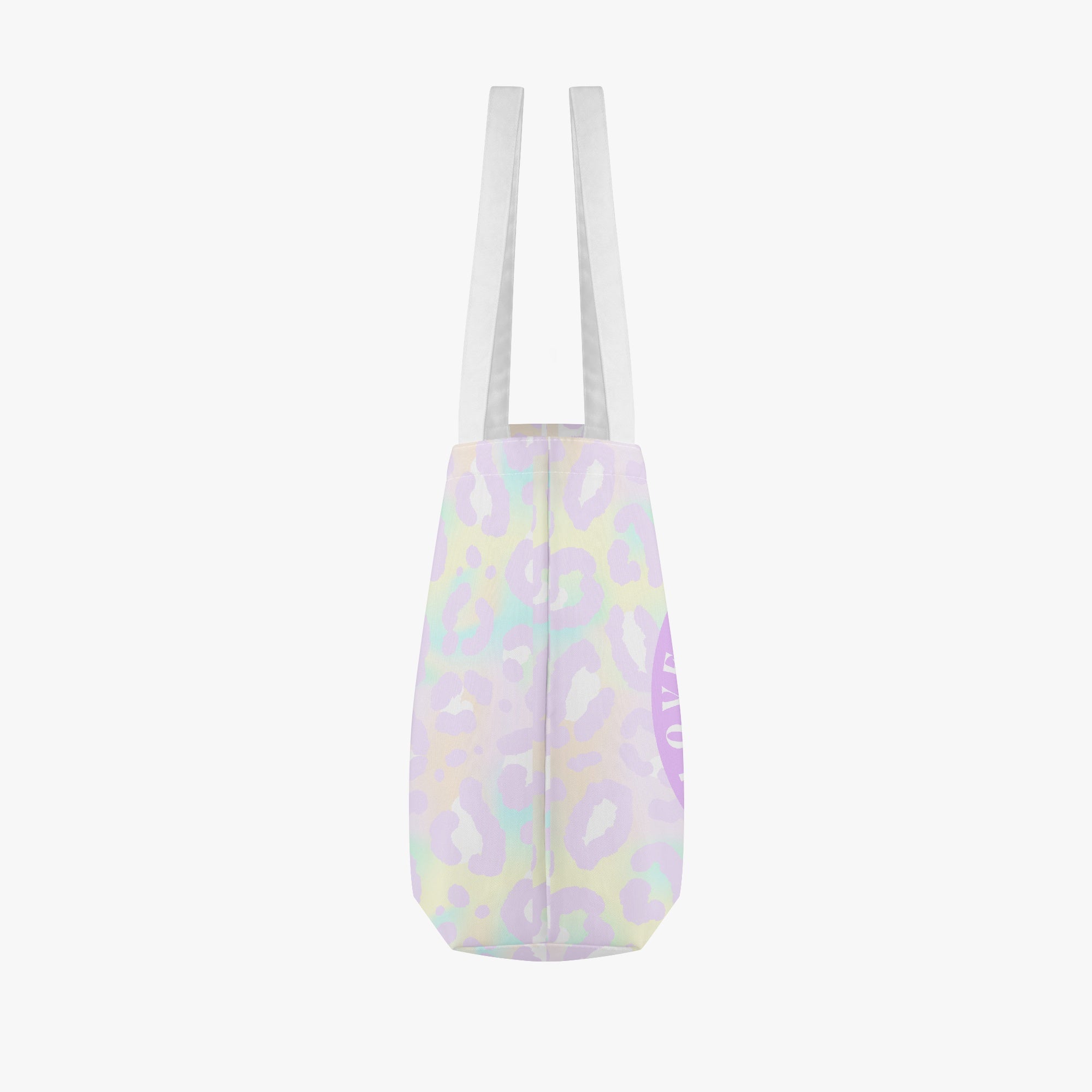 Stylische Canvas-Tasche im Pastell-NEO-Design mit Kapow® Peace-Logo – robust, geräumig, unisex & ideal für Alltag, Reisen oder Gym.
