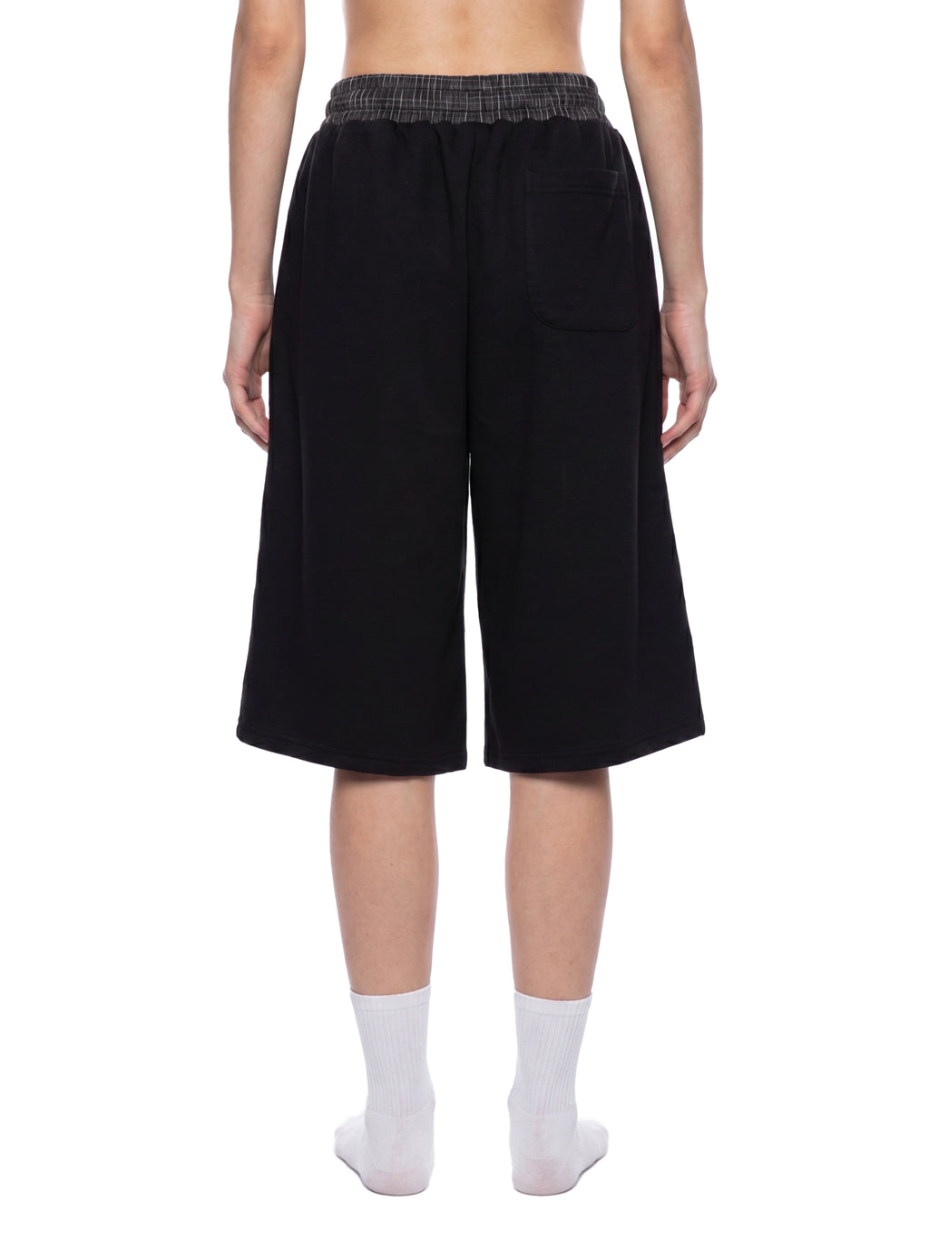 KAPOW® Unisex Shorts with Plaid Waistband